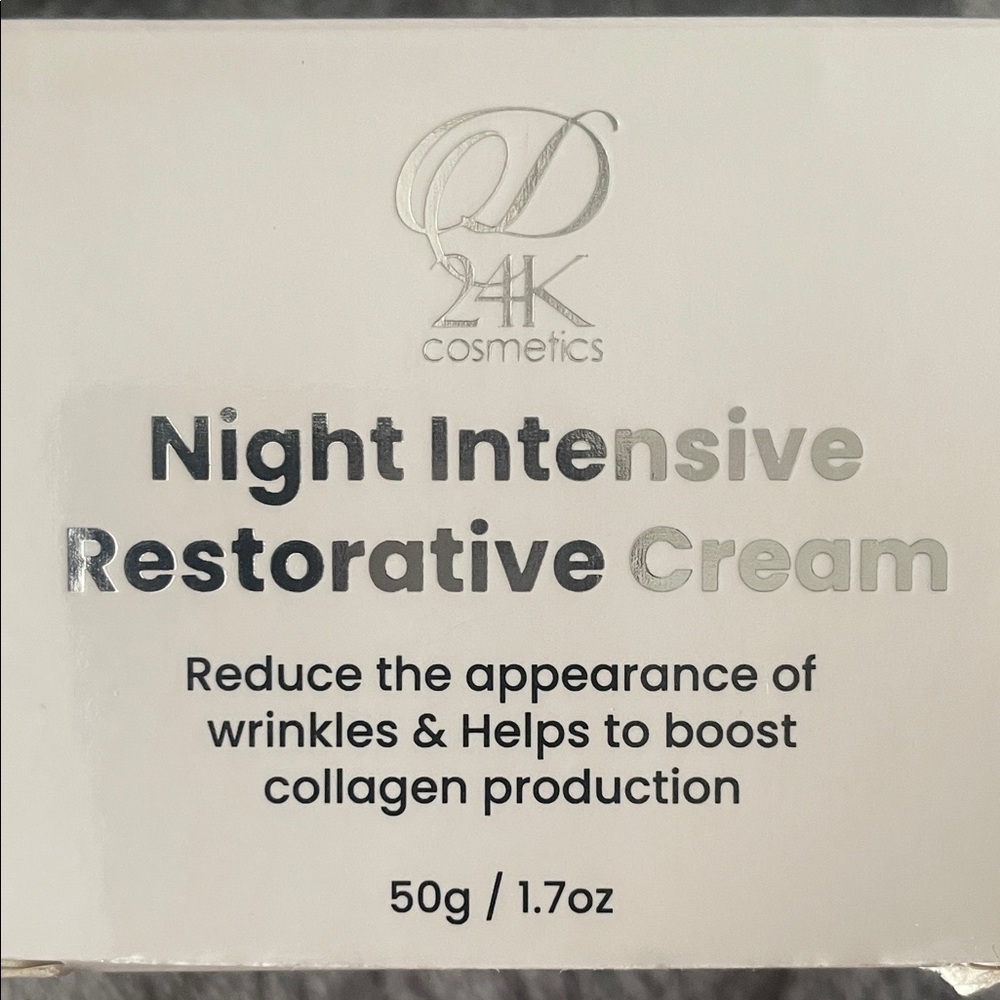 Night Restorative Cream - Silver